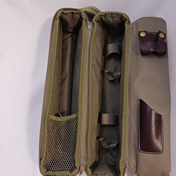 Picnic at Ascot Wine TOTE Bag w SHOULDER STRAP Outdoor cheese crackers Carrier - Picture 2 of 12